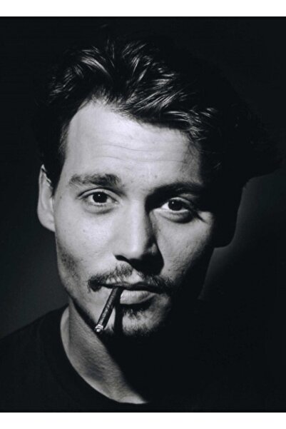 Universal Johnny Depp - Tablo Ahşap Poster Dekoratif