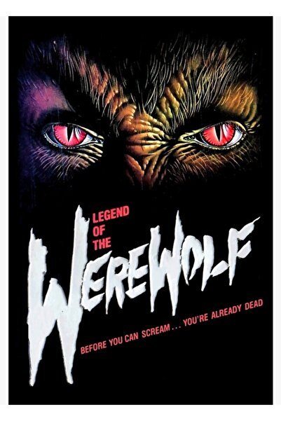 Universal Poster decorativ din lemn The Legend of the Werewolf