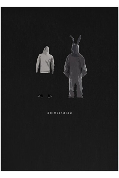 Universal Διακοσμητική ξύλινη αφίσα ζωγραφικής τέχνης Donnie Darko