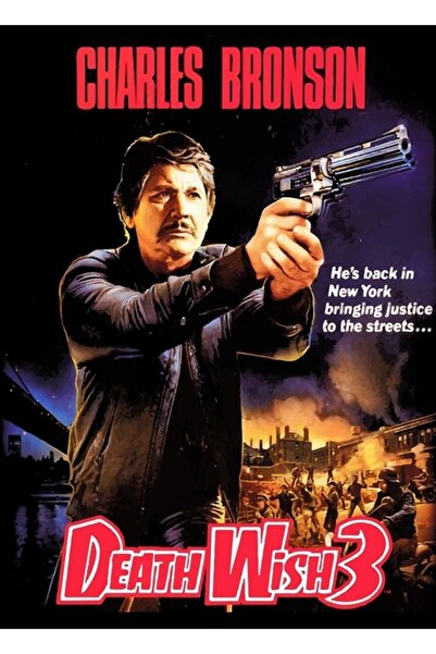 Universal Death Wish 3 Slika Drveni Poster Dekorativni
