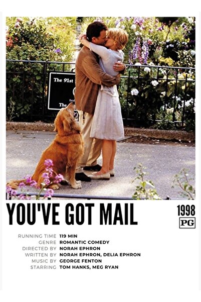 Universal Писмото ти те очаква (1998) Дървен плакат за маса, декоративен