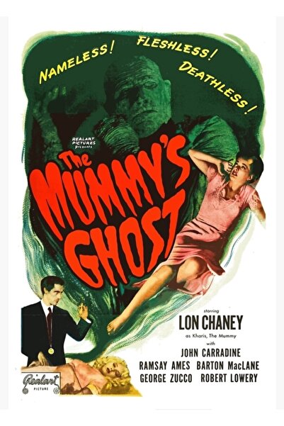 Universal Εικόνα του Φαντάσματος της Μούμιας Ξύλινη Διακοσμητική Αφίσα