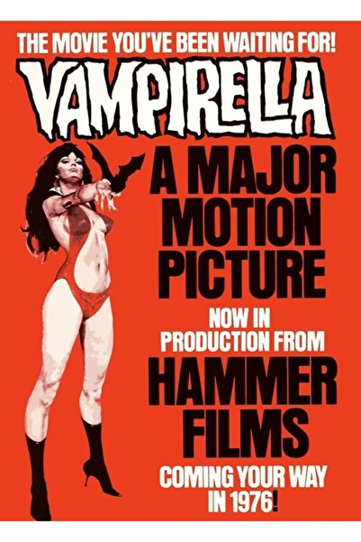 Universal Poster decorativ din lemn Vampirella