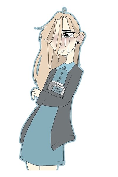 Universal Poster decorativ din lemn Carrie White Painting