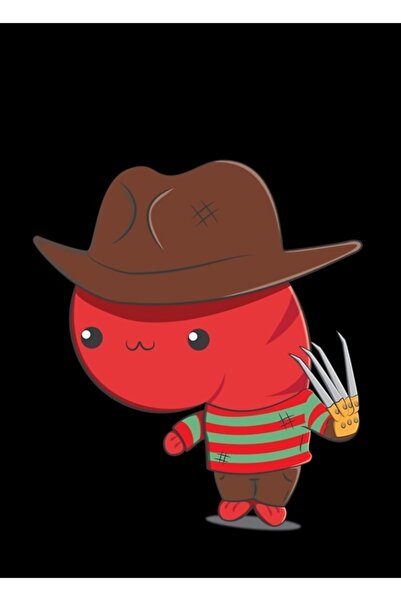 Universal Freddy Krillger Tablou decorativ din lemn, afiș decorativ