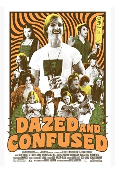 Universal Tablou Decorativ din Lemn cu Poster „Încântat și Confuz”