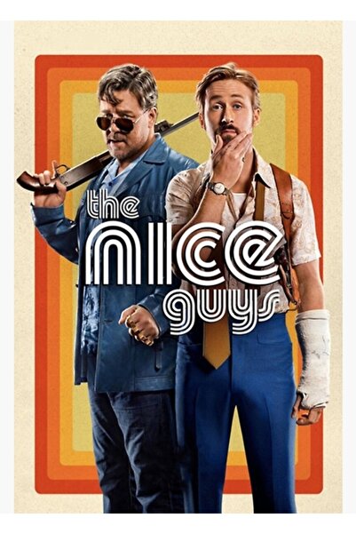 Universal Διακοσμητική Ξύλινη Αφίσα Πίνακας Nice Guys