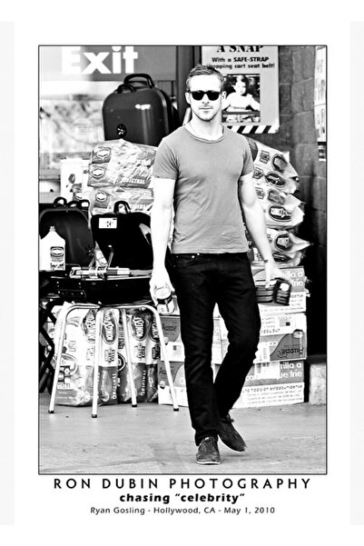 Universal Ράιαν Γκόσλινγκ - Ξύλινη διακοσμητική αφίσα τέχνης  "Mr. Fix-it "