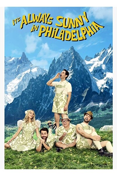 Universal It's Always Sunny in Philadelphia Mount Everest Painting Wooden Pos...