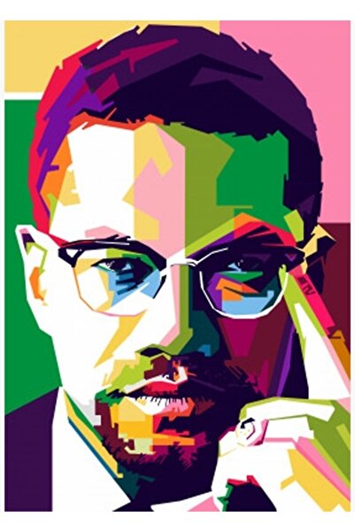 Universal Декоративен дървен плакат с картина на Малък X