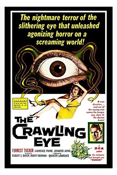 Universal Διακοσμητική Ξύλινη Αφίσα με Σχέδιο Κινούμενων Ματιών