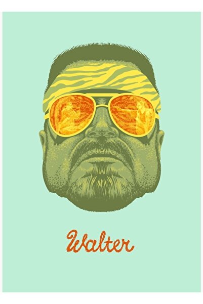 Universal Декоративен дървен плакат Уолтър Табло