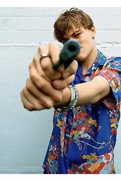 Universal Ρωμαίος και Τζούλιετα 1996 Λεονάρντο Ντι Κάπριο Ξύλινη Διακοσμητική...