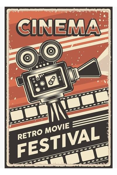 Universal Poster de cinema retro, tablou decorativ din lemn