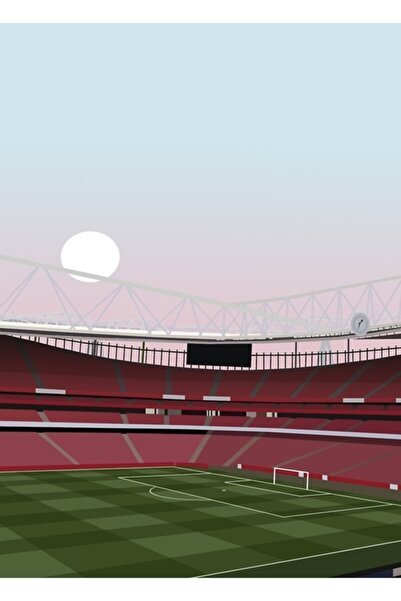 Universal Διακοσμητική Ξύλινη Αφίσα Τραπεζιού Emirates