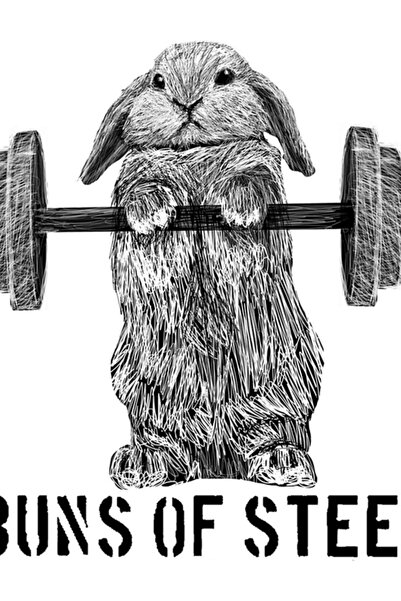 Universal Ατσάλινα Ψωμάκια (ελαφριά) Ξύλινη Αφίσα Τραπεζιού Διακοσμητική