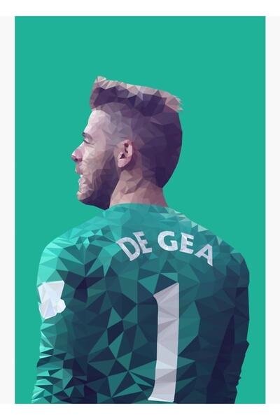 Universal David De Gea - Manchester United Slika Drveni Poster Dekorativni