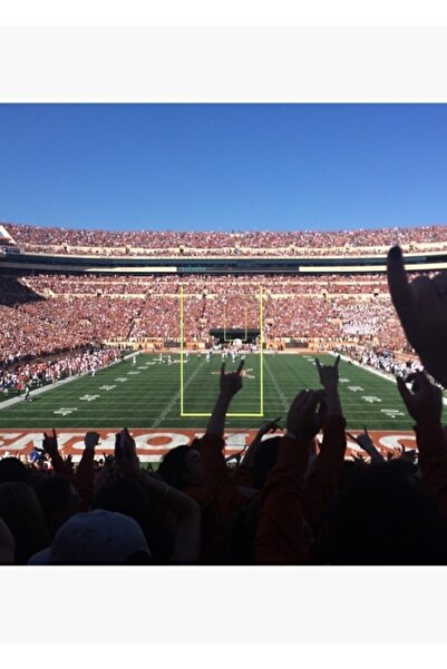 Universal Darrel K Royal Texas Memorial Stadium Poster decorativ din lemn pen...