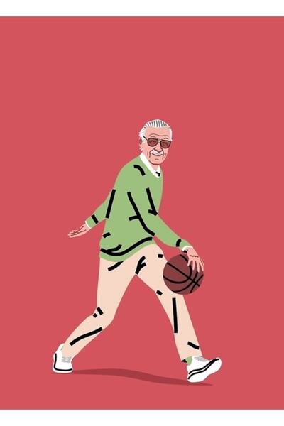 Universal Balling Stan Ξύλινη Διακοσμητική Αφίσα Τραπεζιού