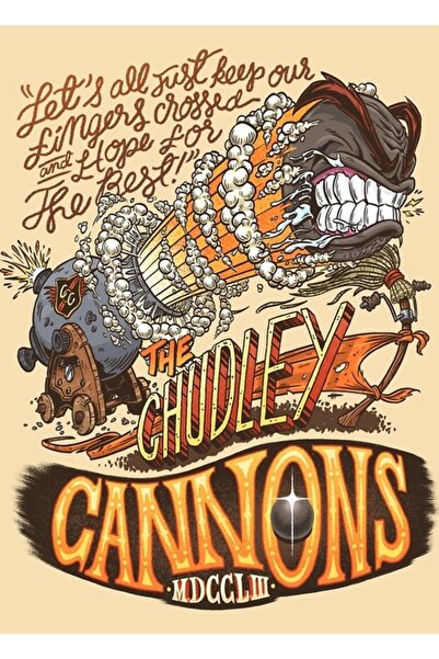 Universal Poster decorativ din lemn Chudley Cannons