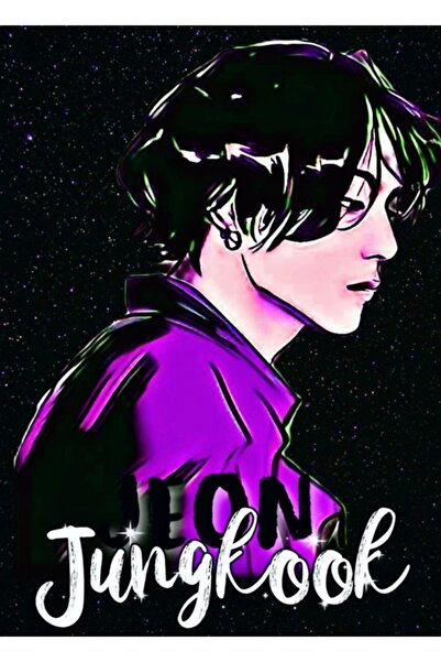 Universal Διακοσμητική Ξύλινη Αφίσα Jungkook Tablo Κωδικός5362