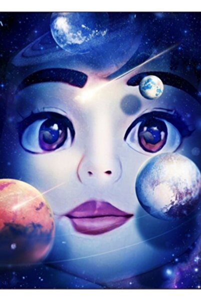 Universal Το Σύμπαν μου Πίνακας Ξύλινη Αφίσα Διακοσμητική Κωδικός4183