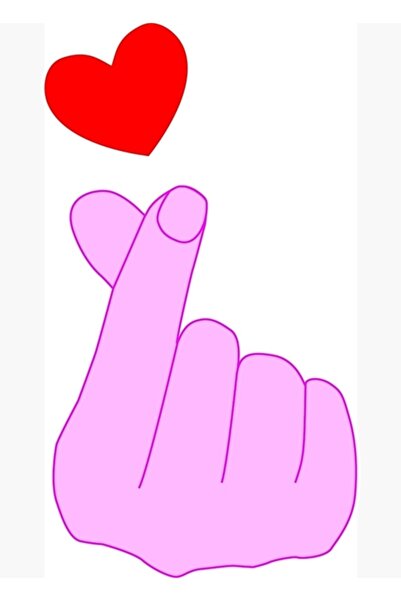 Universal Κορεατική Ξύλινη Αφίσα Καρδιάς Διακοσμητική Ξύλινη Αφίσα Κωδικός5015