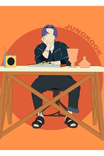 Universal Butter Jungkook Concept Photo - Kpop Fan Art Painting Wooden Poster...