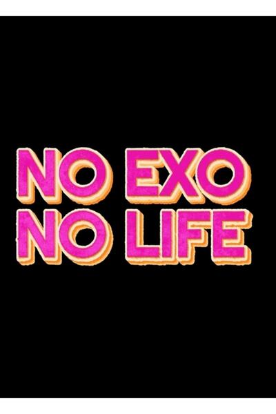 Universal Poster decorativ din lemn "Exo Yok Hayat Yok Tablo" Cod3201