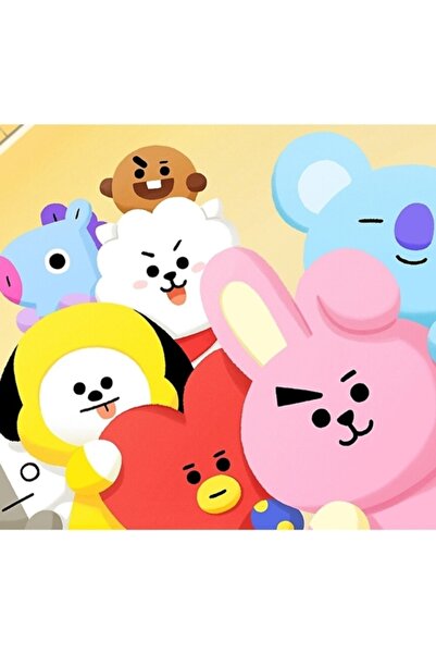 Universal Poster decorativ din lemn Cooky Bt21 Cod4782