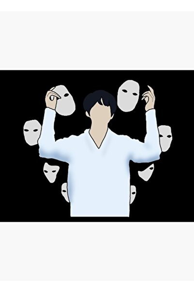 Universal Μοναδική Ξύλινη Αφίσα Τέχνης Taehyung Διακοσμητική Κωδικός3160