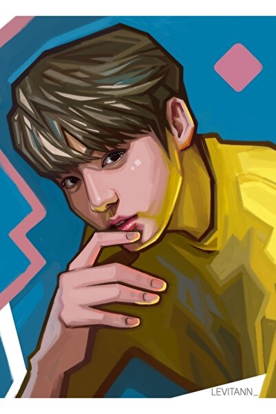 Universal Poster decorativ din lemn Jk Tablo Cod6073