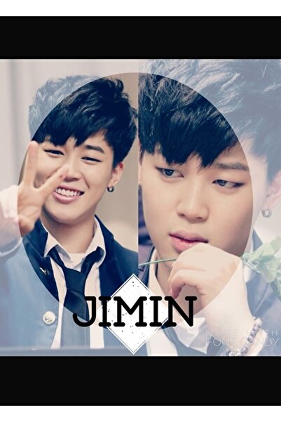 Universal Poster decorativ din lemn Jimin Code5710