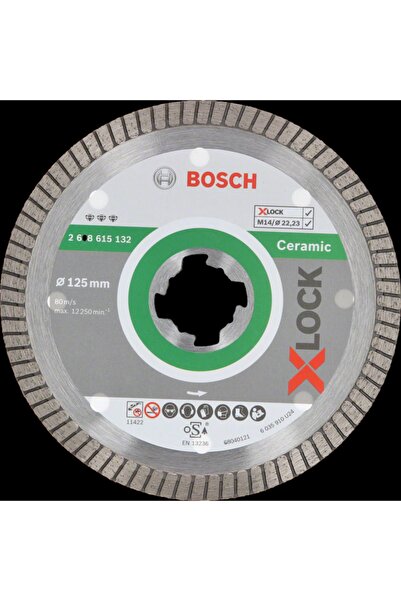 Bosch - X-lock - Best Serisi Seramik Için, Extra Temiz Kesim Turbo Segman Elm...