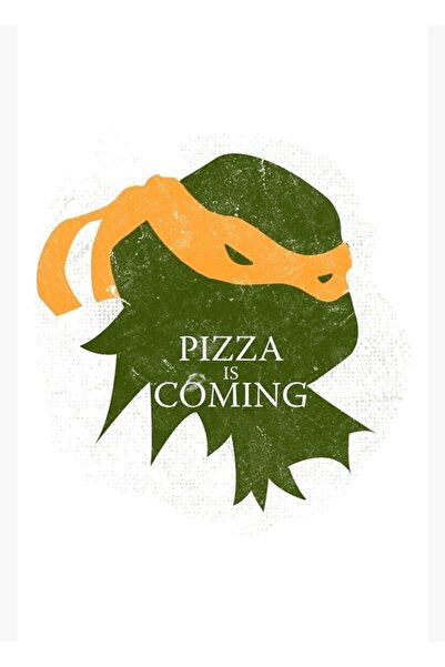 Universal Pizza vine (versiunea verde broasca țestoasă) Poster decorativ din ...
