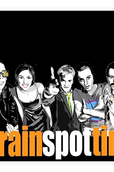 Universal Trainspotting Slika Drveni Poster Dekorativni