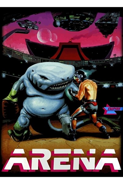 Universal Ξύλινη διακοσμητική αφίσα Arena Tablo