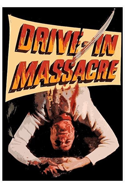 Universal Декоративен дървен плакат с картина на Drive-in Massacre