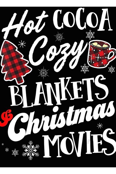 Universal Cacao cald Pături confortabile Filme de Crăciun Tablou de Crăciun P...
