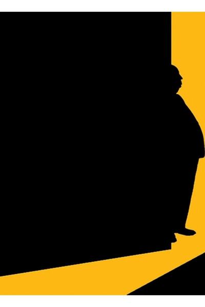 Universal Διακοσμητική ξύλινη αφίσα ζωγραφικής του Άλφρεντ Χίτσκοκ