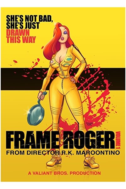 Universal Poster decorativ din lemn Toontown Tablo