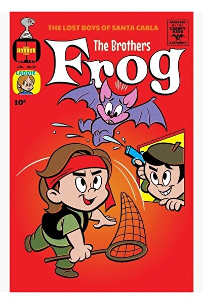 Universal Μικρές Κινήσεις Τρόμου - Ξύλινη Διακοσμητική Αφίσα Ζωγραφικής Frog ...