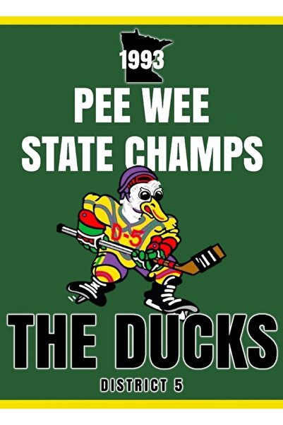 Universal Δυναμικές Πάπιες Pee Wee Champs Πίνακας Αφίσας Ξύλινη Διακοσμητική ...