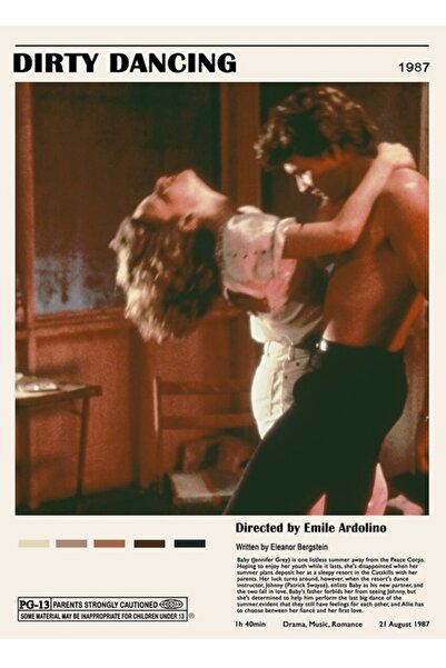 Universal Poster decorativ din lemn Kirli Dans Tablo