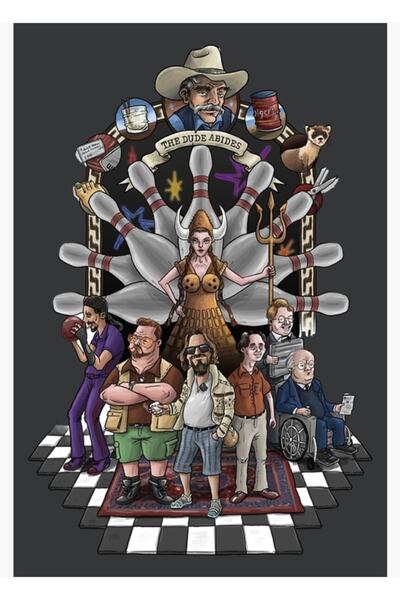 Universal Приятелю, тази картина е подходяща за дървени плакати и декоративни...