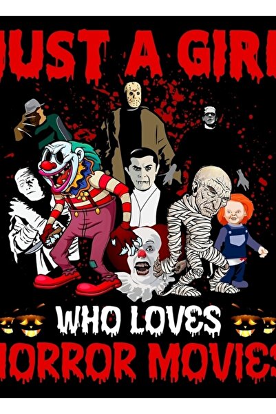 Universal Korku Filmlerini Seven Bir Kız Korkunç Cadılar Bayramı Kostümü Hedi...