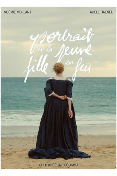 Universal Portretul Fetei în Flăcări Tablo Ahşap Poster Decorativ