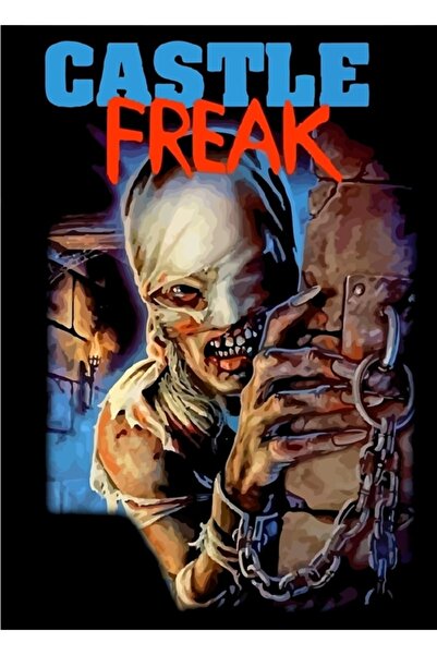Universal Poster decorativ din lemn Castle Freak