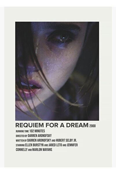 Universal Rezită pentru un vis (2000) V.3 Poster decorativ din lemn