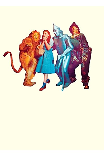 Universal Ζωγραφική τέχνη The Wizard of Oz Ξύλινη διακοσμητική αφίσα